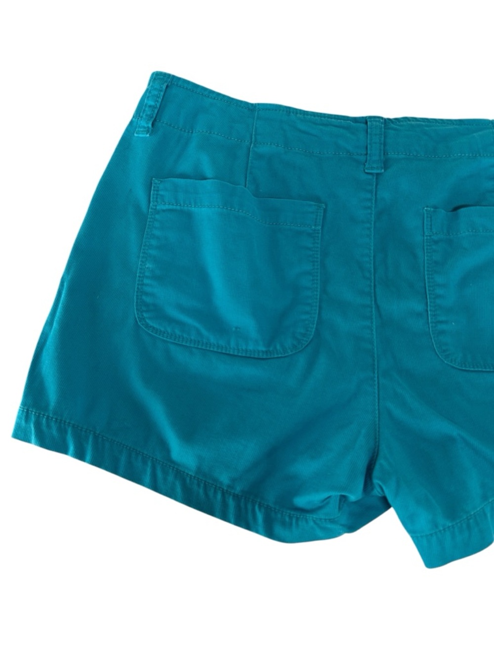 ARIZONA JEAN CO / Teal Micro Corduroy Shorts / Size 11 / Y2K Summer Festival - Picture 5 of 9